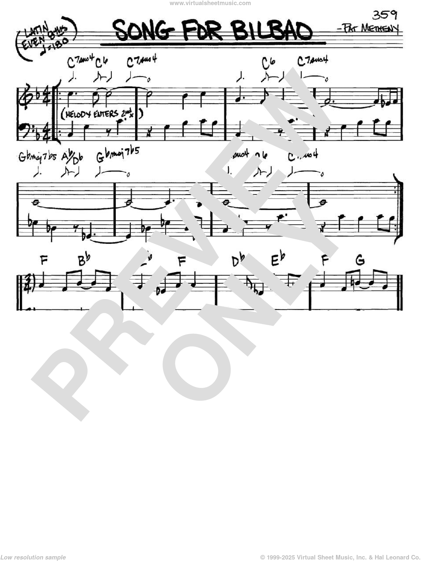 Song For Bilbao