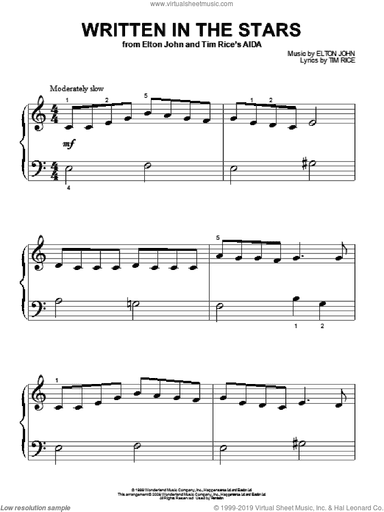 Written In The Stars (from Aida)