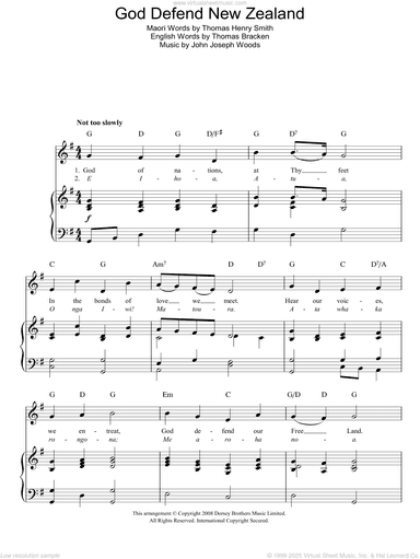 God Defend New Zealand (New Zealand National Anthem)