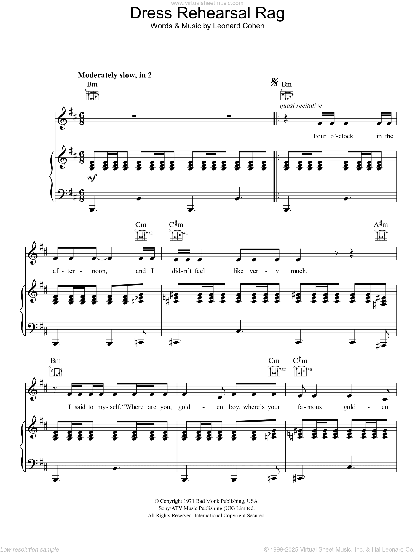 Dress Rehearsal Rag