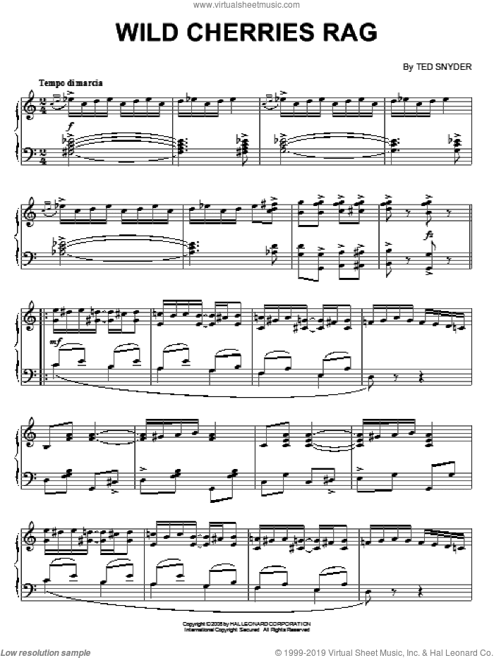 Wild Cherries Rag