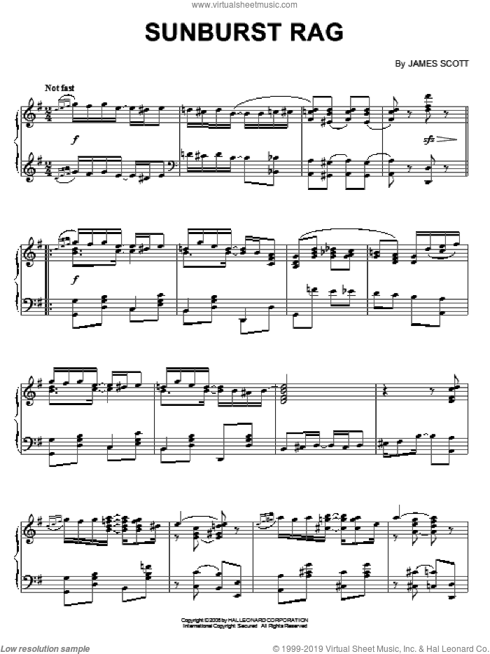 Sunburst Rag