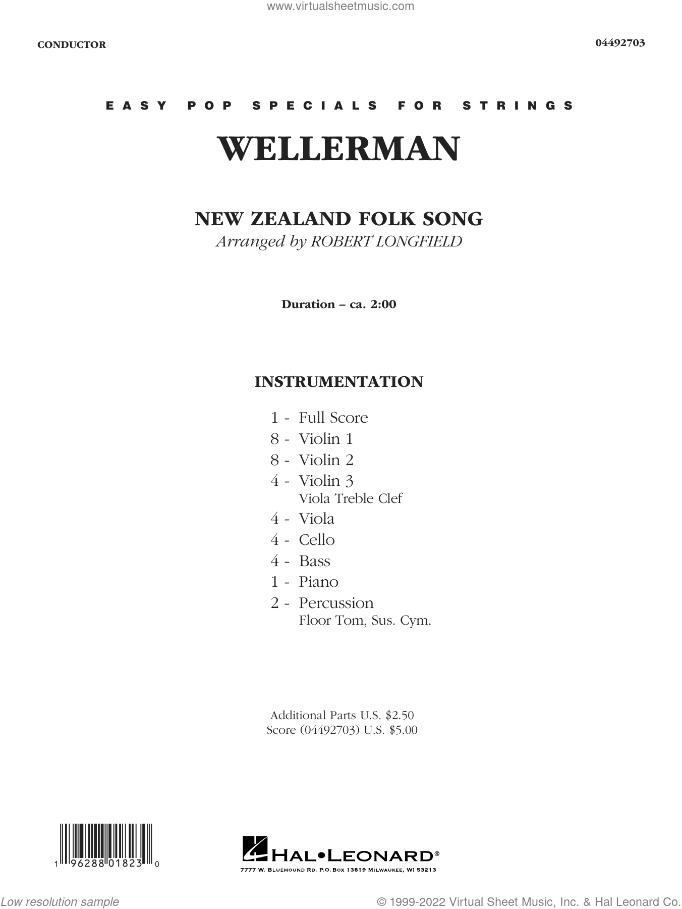 Wellerman (arr. Robert Longfield) (COMPLETE)
