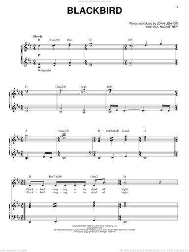 Blackbird (from Across The Universe)