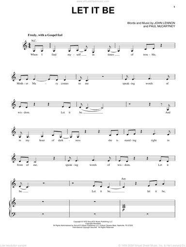Let It Be (from Across The Universe)