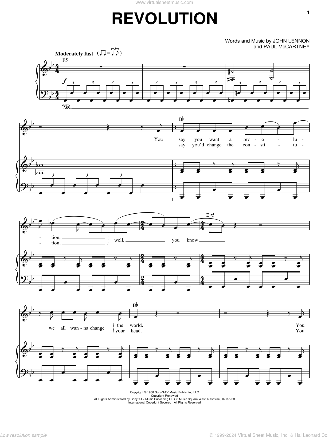 Revolution (from Across The Universe)