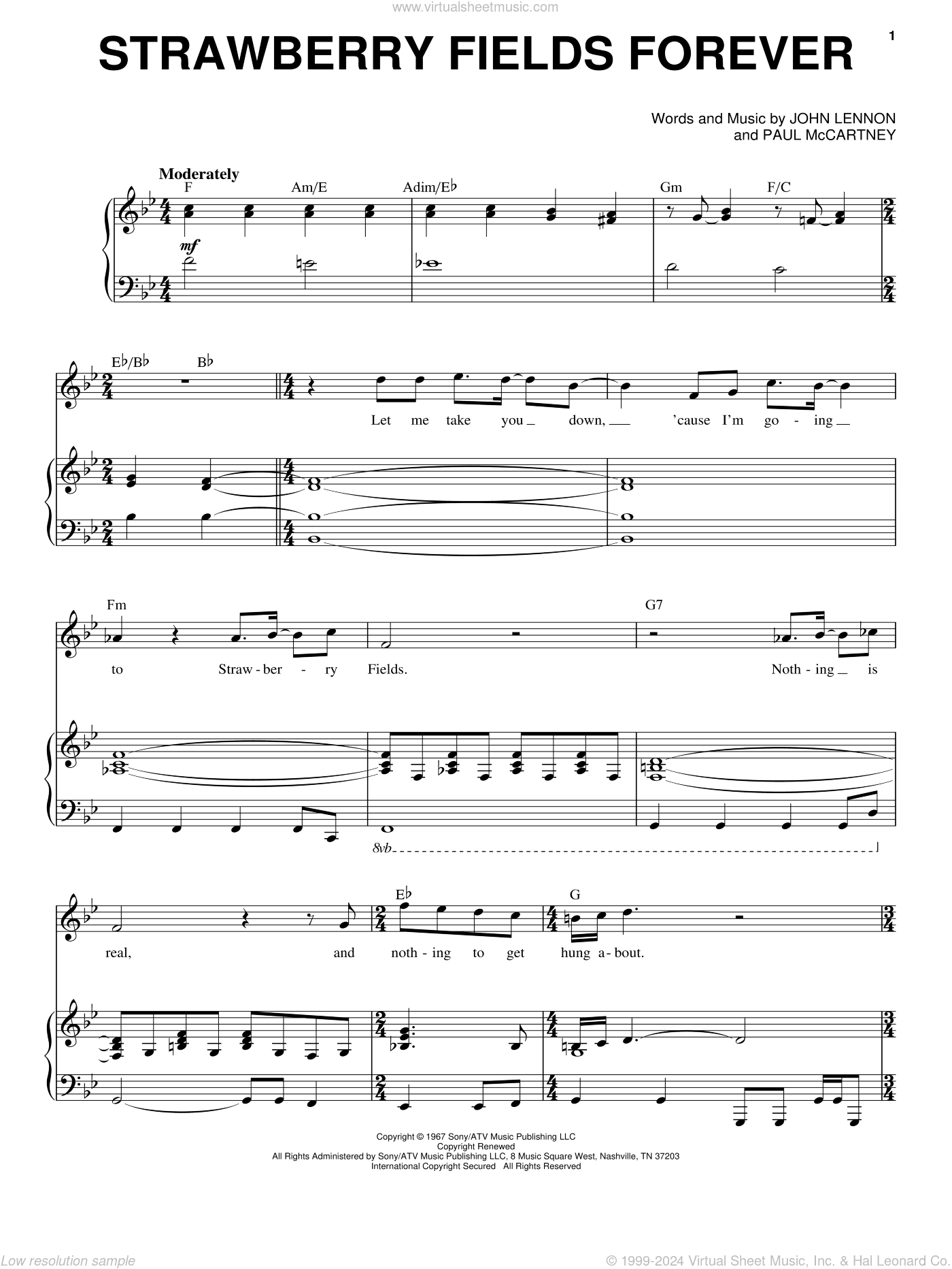 Strawberry Fields Forever (from Across The Universe)