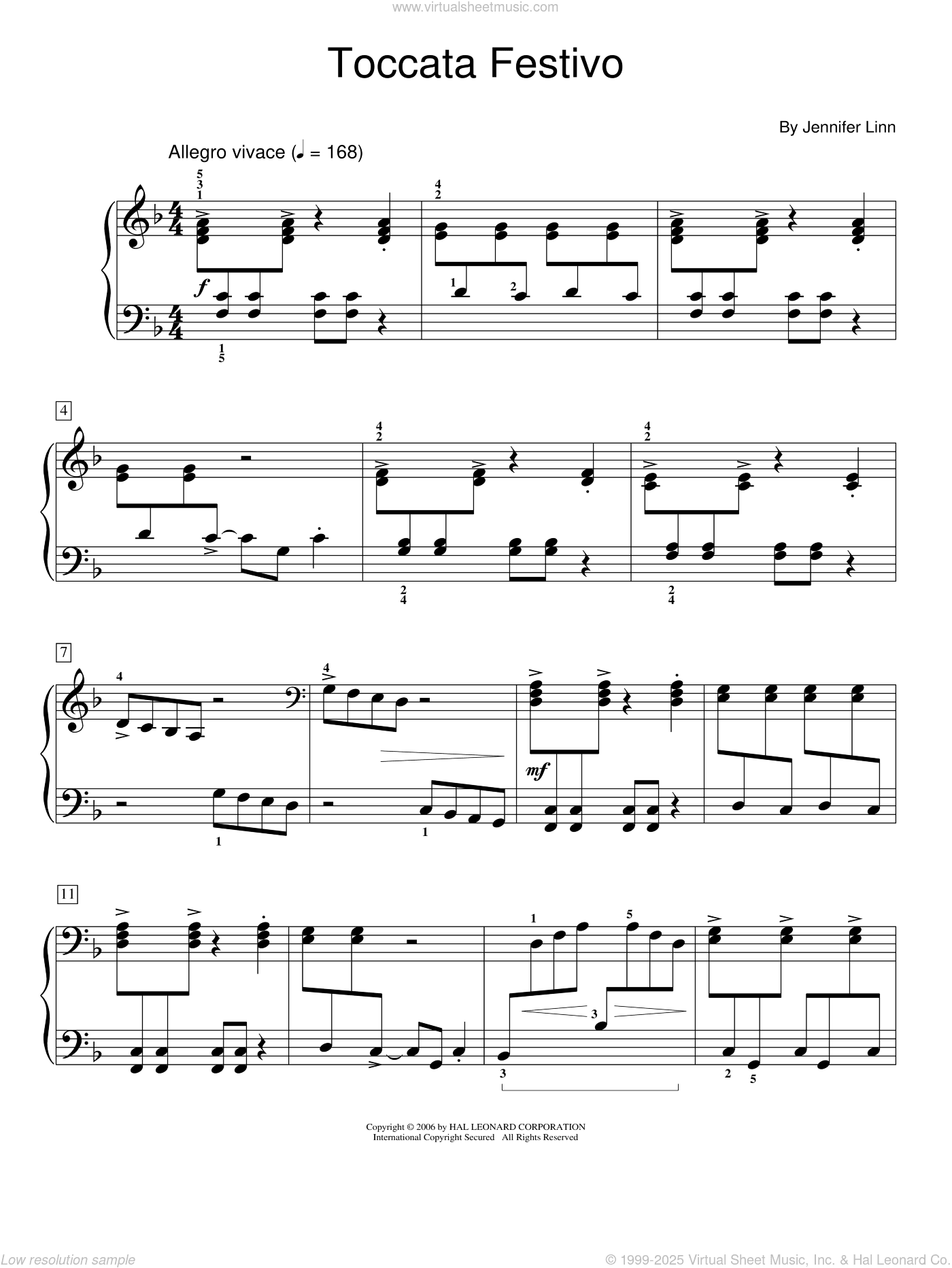 Toccata Festivo