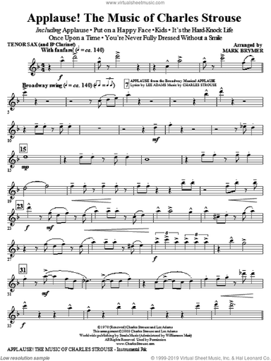 Applause!, the music of charles strouse (medley)