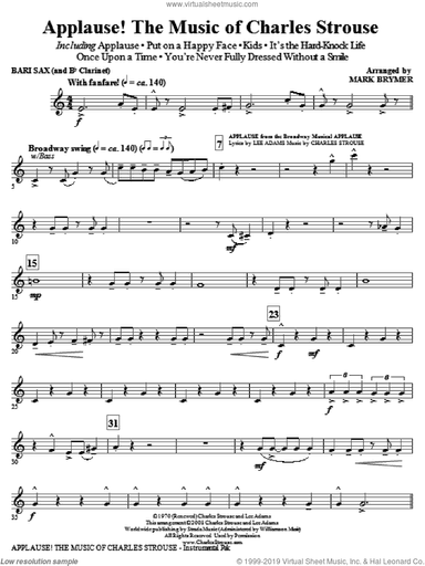 Applause!, the music of charles strouse (medley)