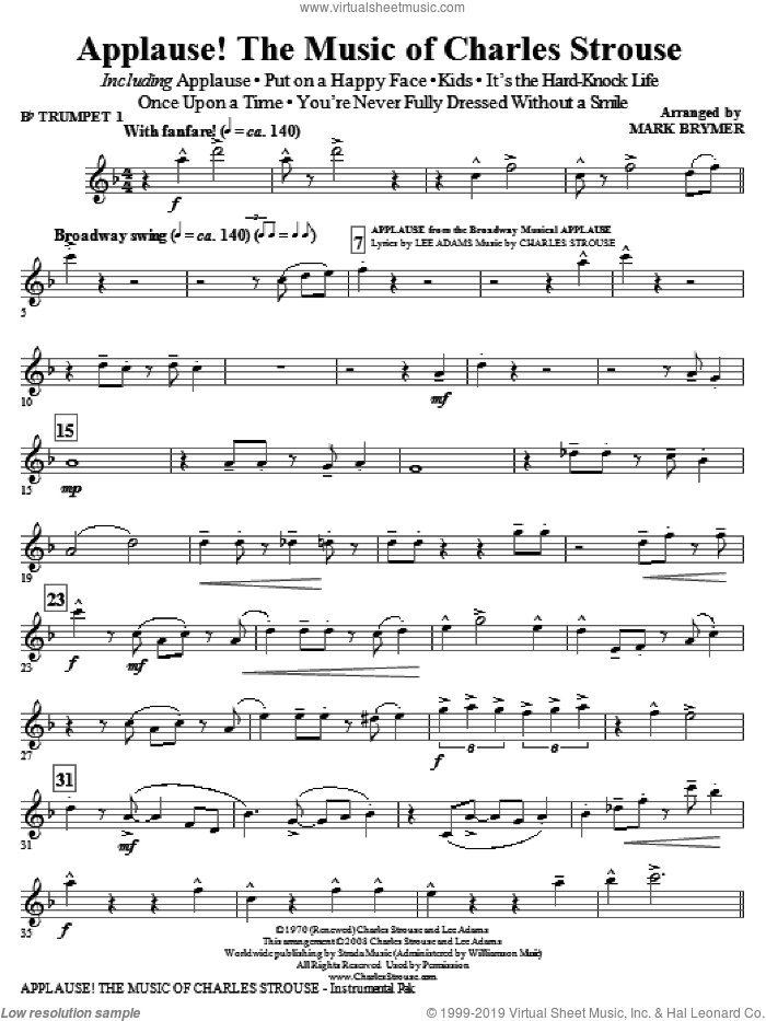 Applause! - The Music of Charles Strouse