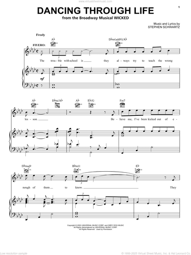 Dancing Through Life (from Wicked)