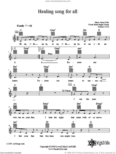 Healing Song For All
