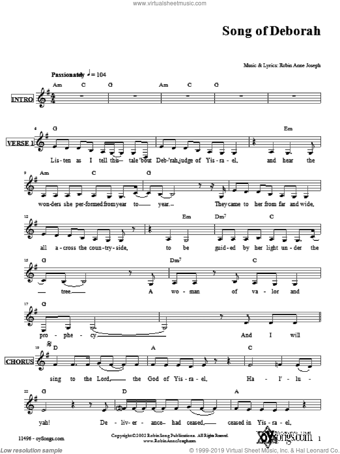 Song of Deborah