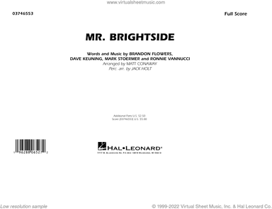 Mr. Brightside (arr. Matt Conaway) (COMPLETE)