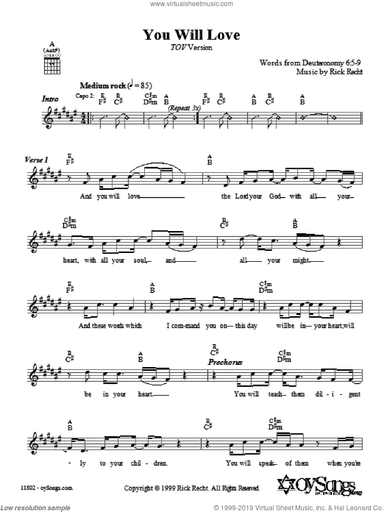 You Will Love (Tov Version)