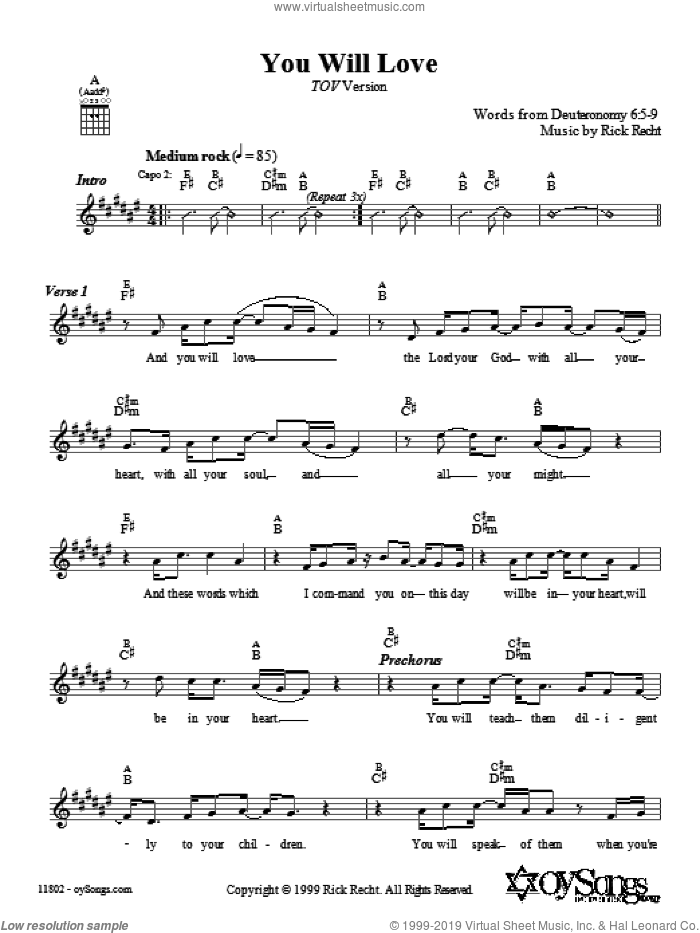You Will Love (Tov Version)