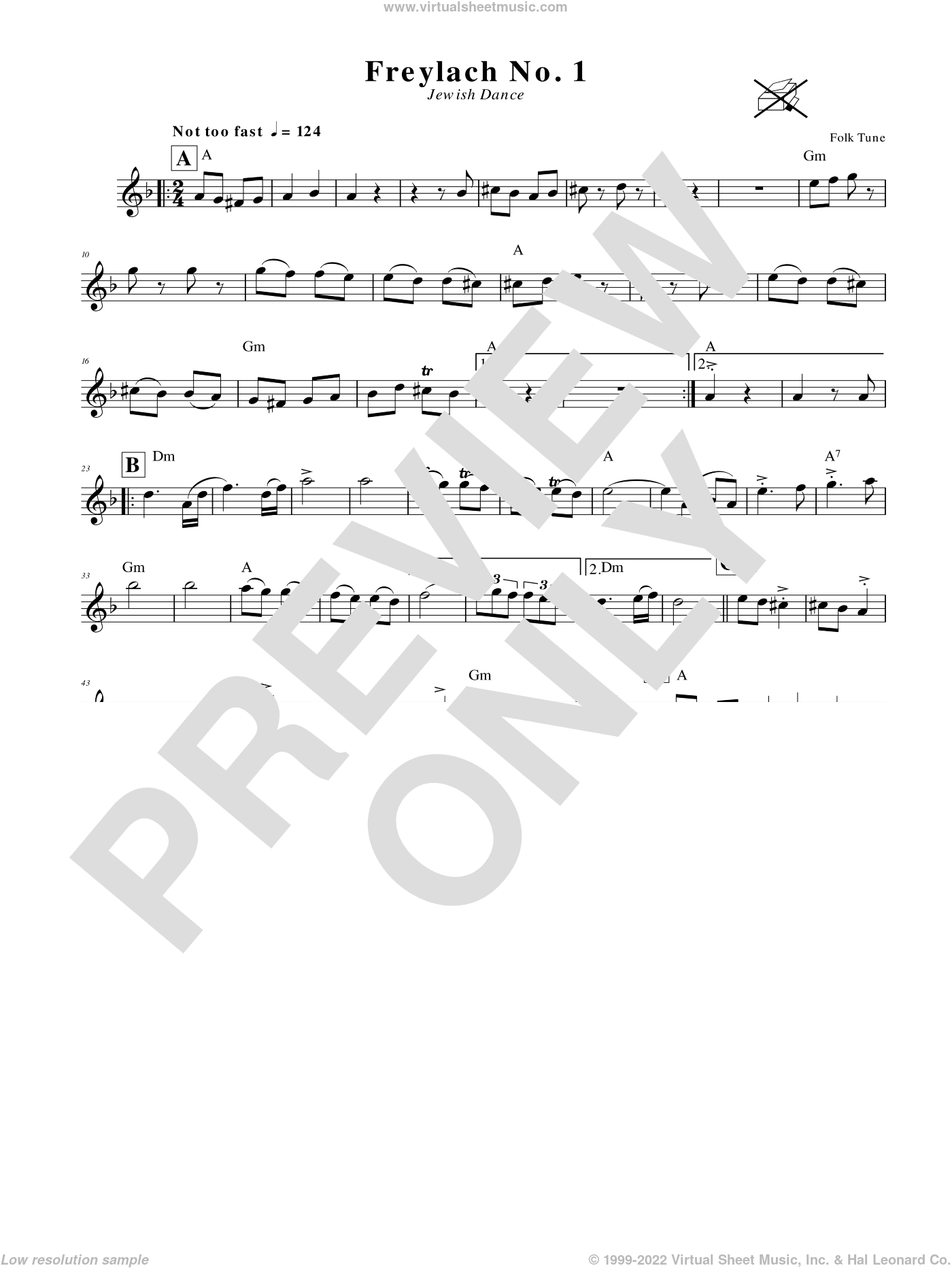 Freylach No. 1 (Jewish Dance)