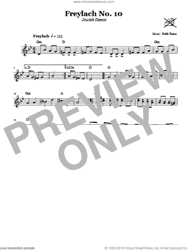 Freylach No. 10 (Jewish Dance)