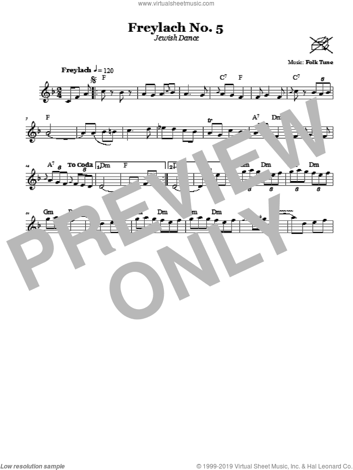 Freylach No. 5 (Jewish Dance)