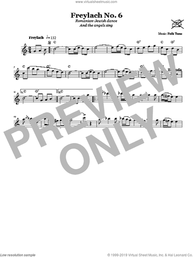 Freylach No. 6 (Romanian-Jewish Dance (And The Angels Sing))