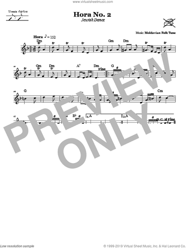 Hora No. 2 (Jewish Dance)