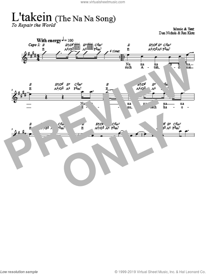 L'takein (The Na Na Song)