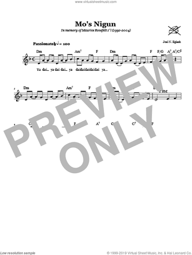 Mo's Nigun (Wordless Melody)