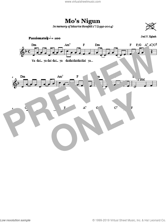 Mo's Nigun (Wordless Melody)