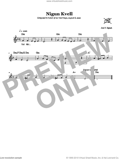 Nigun Kvell (Wordless Melody)