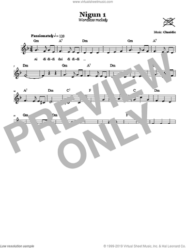 Nigun 1 (Wordless Melody)