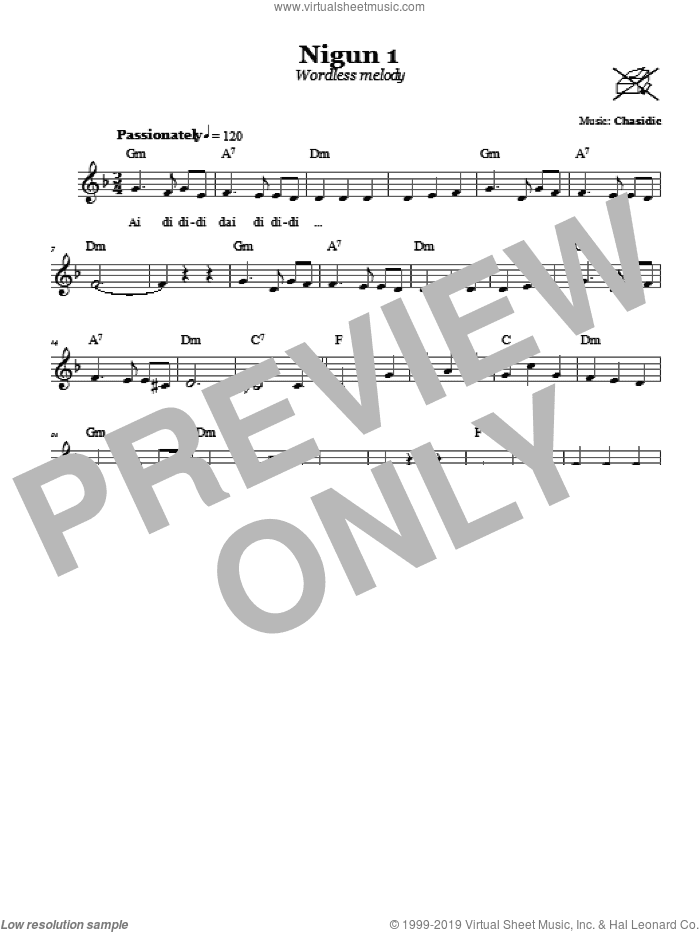 Nigun 1 (Wordless Melody)