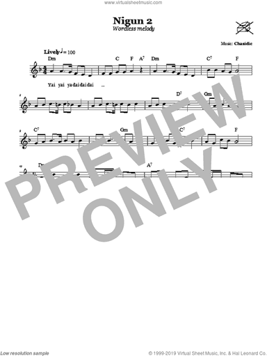 Nigun 2 (Wordless Melody)