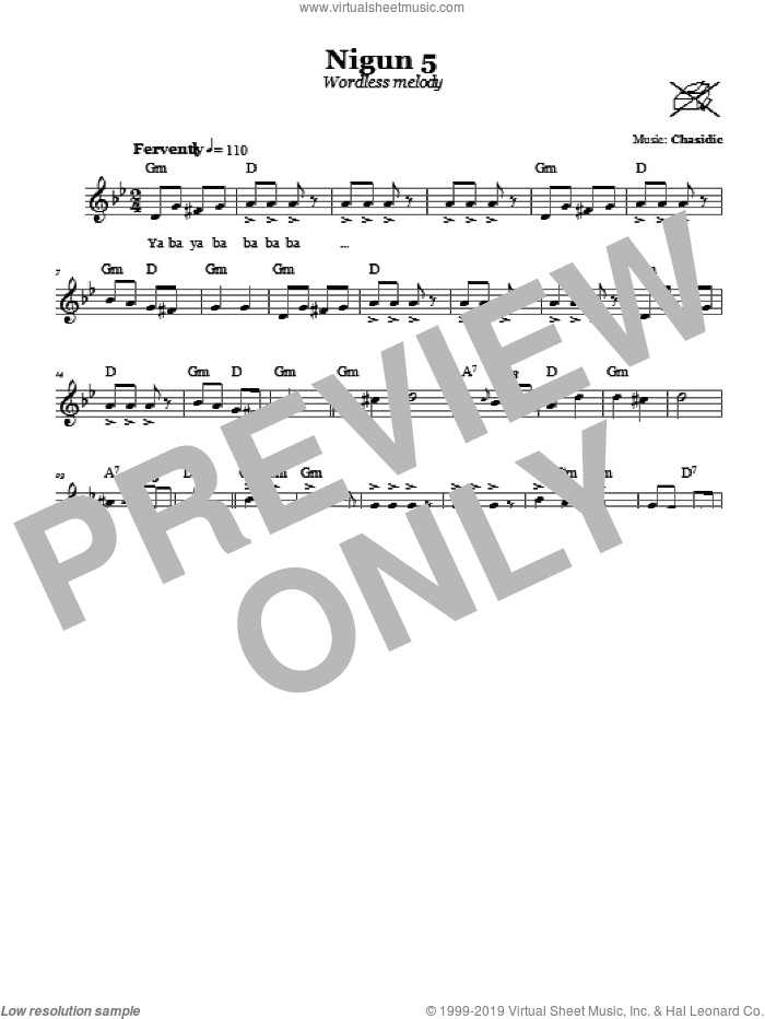 Nigun 5 (Wordless Melody)