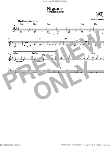 Nigun 7 (Wordless Melody)