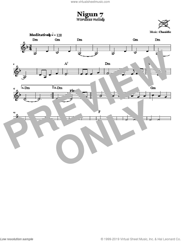 Nigun 7 (Wordless Melody)