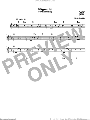 Nigun 8 (Wordless Melody)