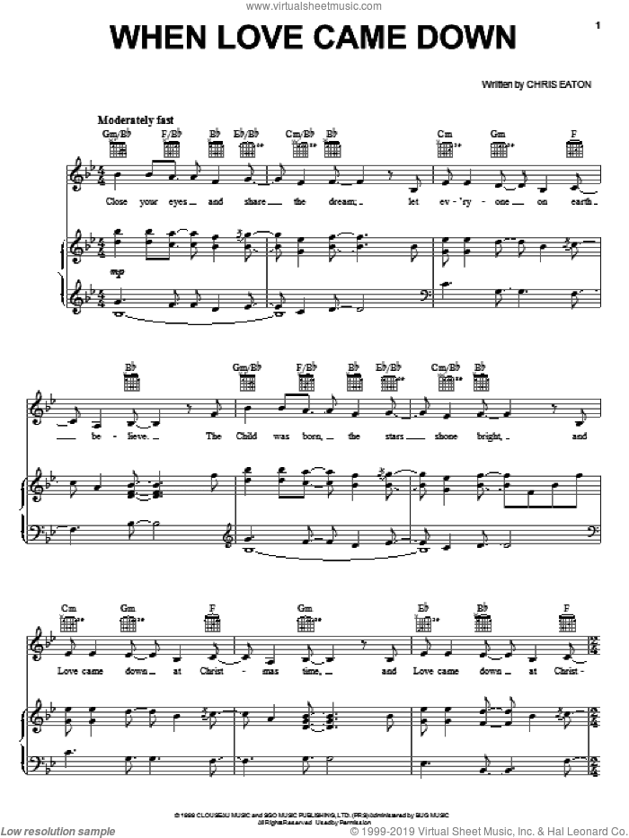 When Love Came Down