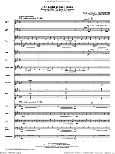 The Light In The Piazza (Choral Highlights) (arr. John Purifoy)