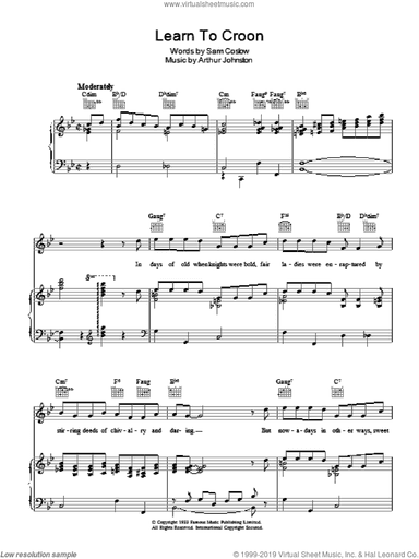 Learn To Croon