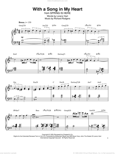 With A Song In My Heart