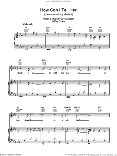 How Can I Tell Her (theme from Lucy Gallant)