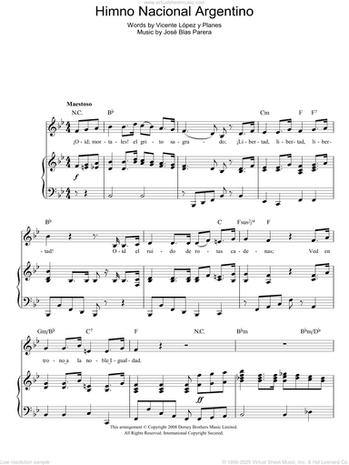 Himno Nacional Argentino (Argentinian National Anthem)