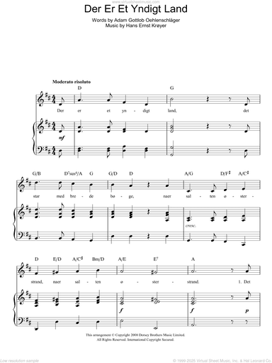 Der Er Et Yndigt Land (Danish National Anthem)