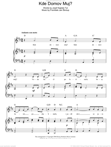 Kde Domov Muj? (Czech Republic National Anthem)