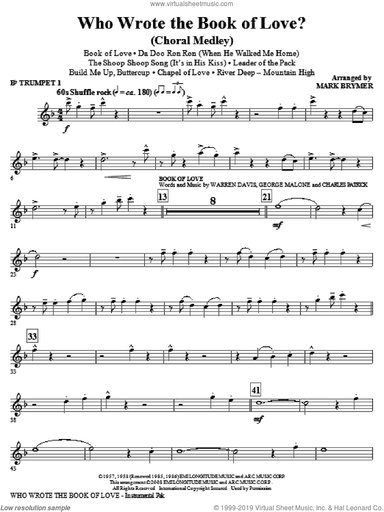 Who Wrote The Book Of Love? (Choral Medley)