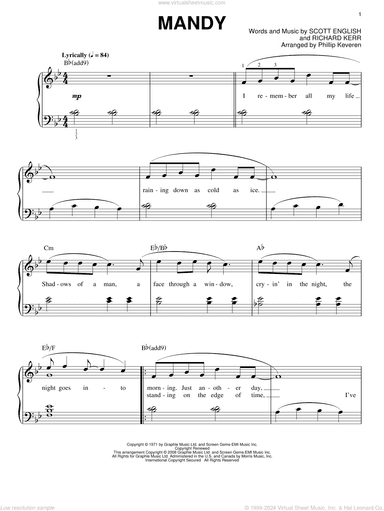 Mandy (arr. Phillip Keveren)