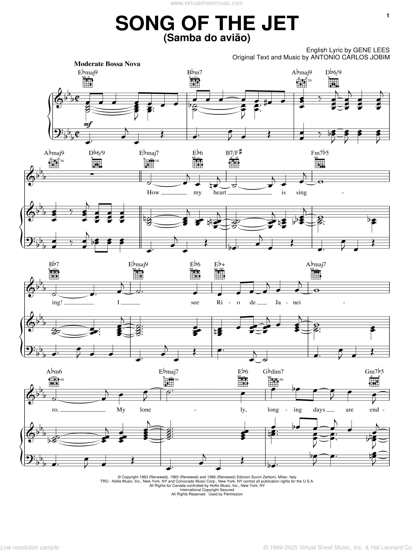 Song Of The Jet (Samba do Aviao)