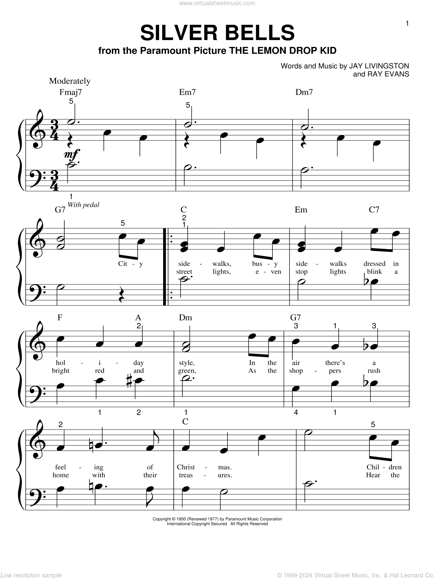 Silver Bells (arr. Carol Matz)