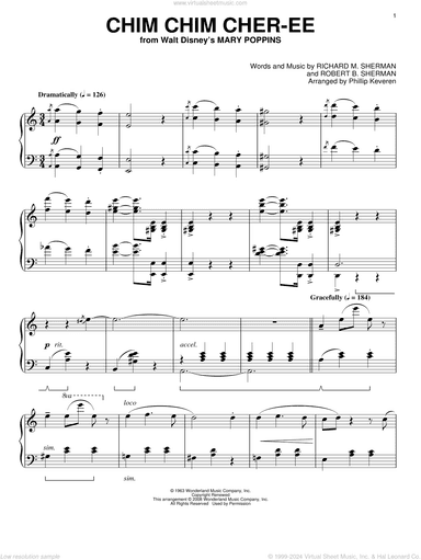 Chim Chim Cher-ee [Classical version] (from Mary Poppins) (arr. Phillip Keveren)